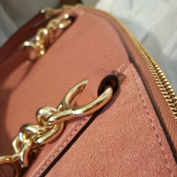 SOLD COACH Small Kelsey Chain Satchel F31410 Melon - Picture 9 of 14